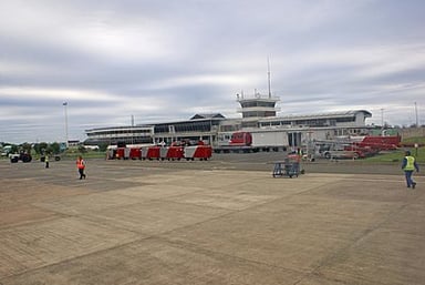 What is the main airport in East London?