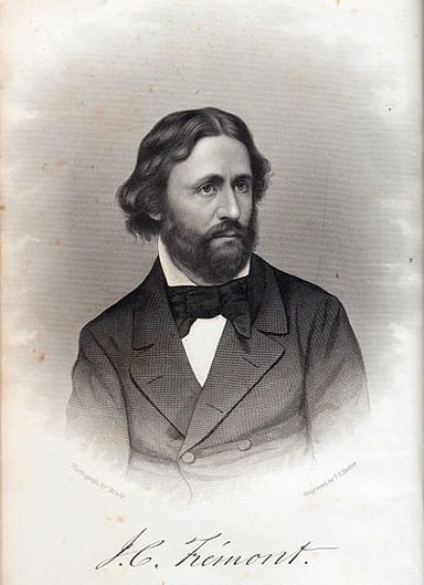 Which award did John C. Frémont receive in 1850?