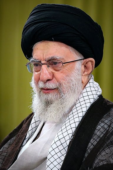 Which of the following is married or has been married to Ali Khamenei?
