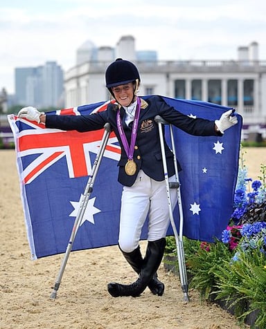How many total medals did Australia win at the 2012 Summer Paralympics?