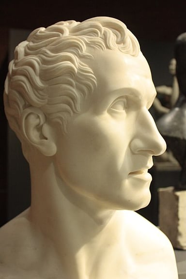Canova sculpted which British military leader?