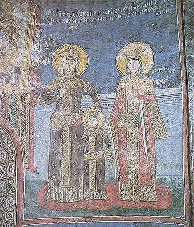 What is the monastery founded by Stefan Uroš IV Dušan?
