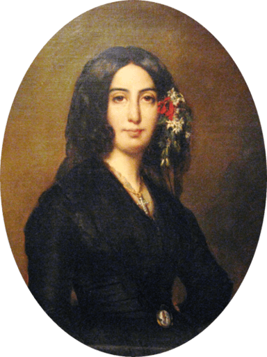 How many of George Sand's works are considered novels?