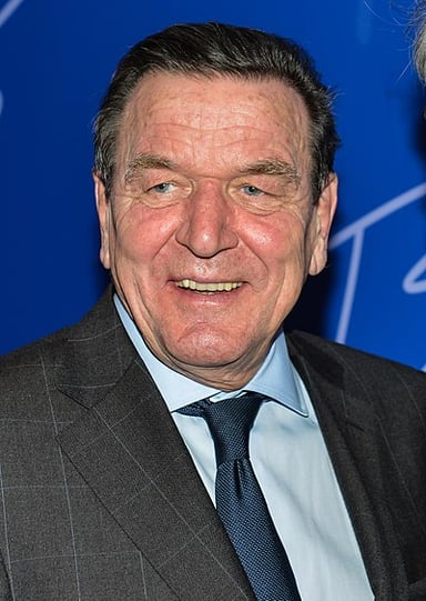 What was Gerhard Schröder's profession before becoming a full-time politician?