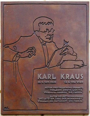 In what year was Karl Kraus born?