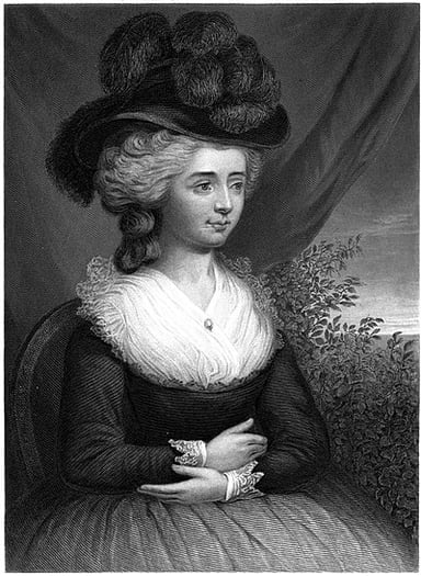 Where was Frances Burney stranded for over a decade?