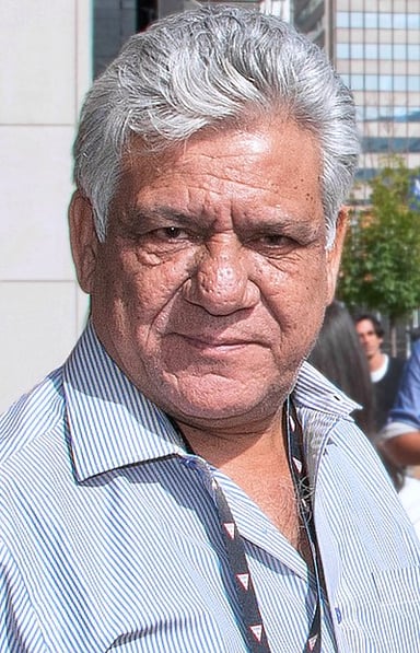 Which film featured Om Puri in 1980?