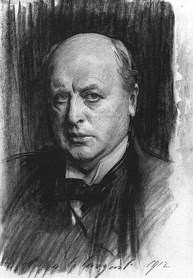 Which novel is Henry James best known for?