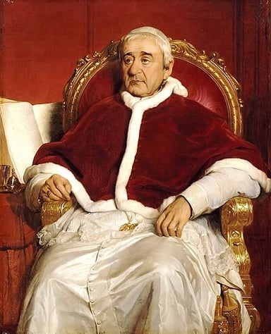 How long did Gregory XVI serve as pope?