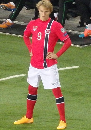What distinctive honor did Ødegaard receive as a Norway national team player?