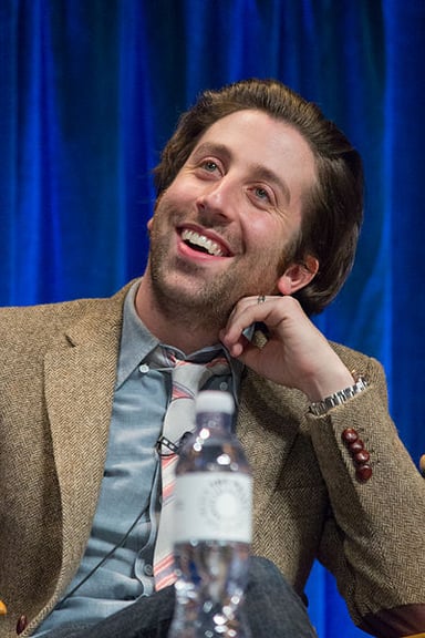 How many seasons of The Big Bang Theory was Simon Helberg in?
