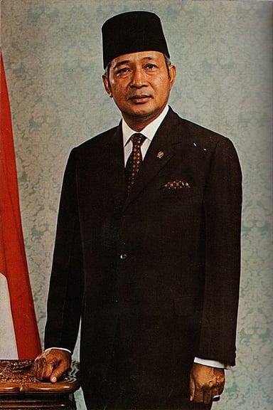 Who was Suharto's predecessor as president of Indonesia?