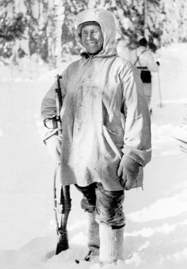 During which war did Simo Häyhä gain his reputation?