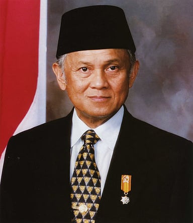 What was B. J. Habibie's full name?