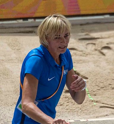 What is the full name of the German former track and field athlete known as Heike Drechsler?