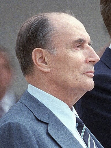 When was François Mitterrand born?