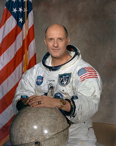 What notable rank did Stafford achieve as an astronaut?