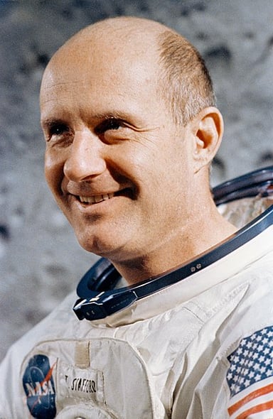 Which spacecraft housed at Stafford's museum was flown by him and another astronaut?