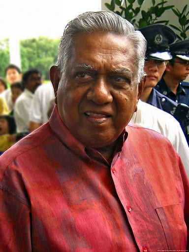 During which year did S. R. Nathan surpass Benjamin Sheares' record?