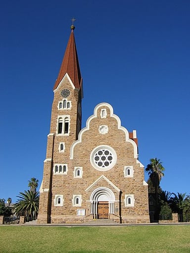 In which region of Namibia is Windhoek located?