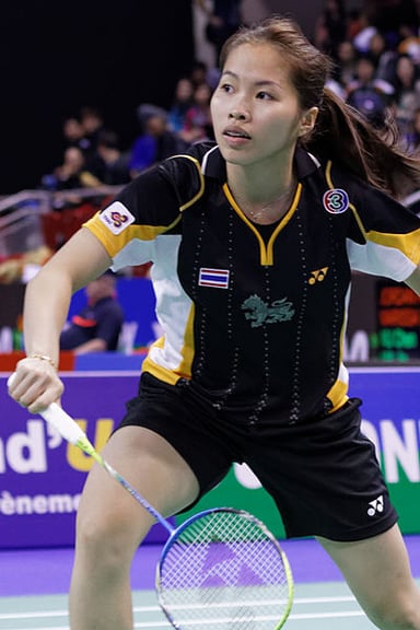 In which event is Ratchanok Intanon a champion?