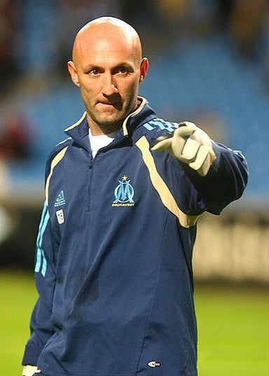 What position did Fabien Barthez play in football?