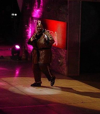 What was unique about Viscera's attire during his time as'The World's Largest Love Machine'?