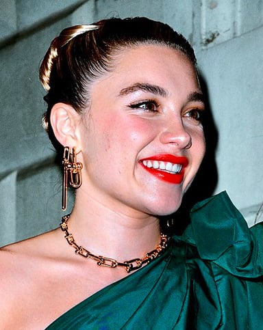 What was Florence Pugh's first acting role?