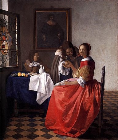 How was Vermeer primarily earning his livelihood?
