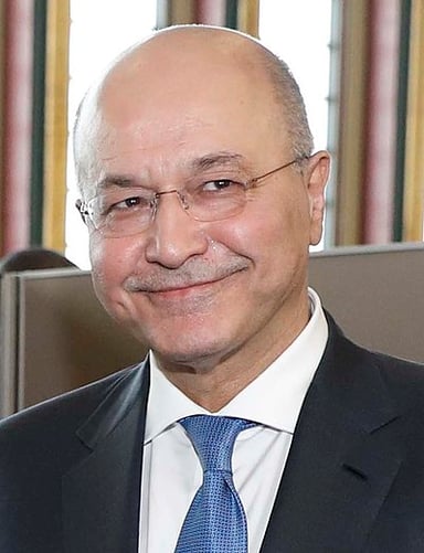 What position did Barham Salih hold from 2018 to 2022?