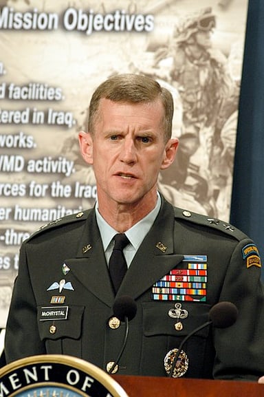 What did McChrystal specialize in during his military career?