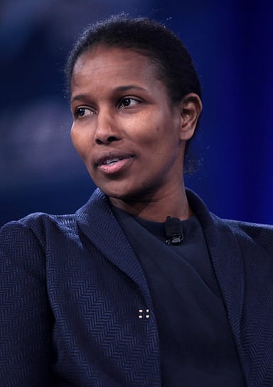 What is Ayaan Hirsi Ali's current religious belief?