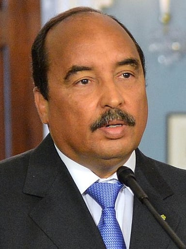 What event began Abdel Aziz's political transition in Mauritania?