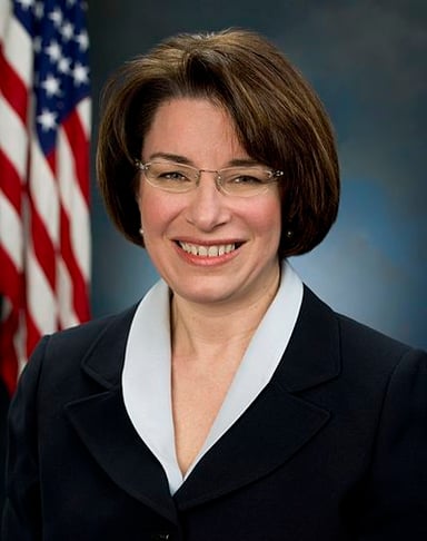 How many times has Klobuchar been re-elected to the Senate?