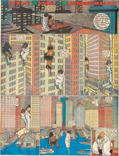 What was the name of Winsor McCay's signature comic strip?