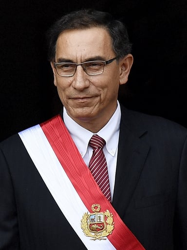 Before his presidency, where did Martín Vizcarra serve as Governor?