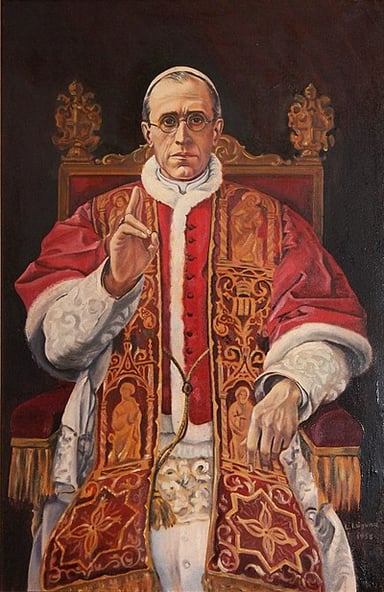 What is the career that Pius XII is most known for?