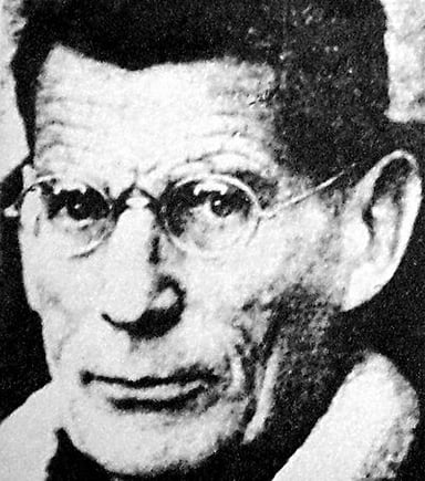 What is the name of Samuel Beckett's most famous play?