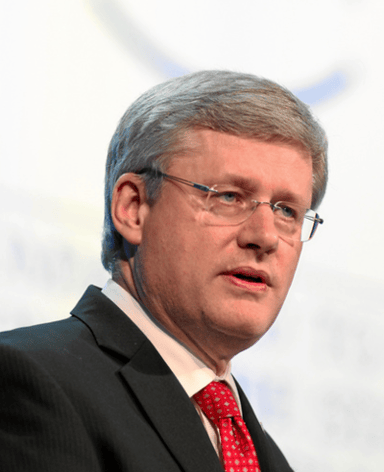 What instrument does Stephen Harper play?