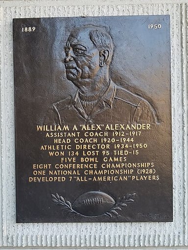 Did Alexander remain the head football coach at Georgia Tech after World War II?