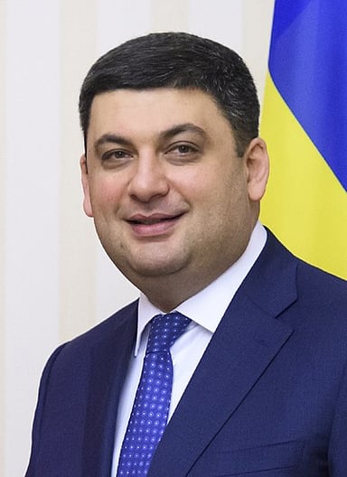 Who was the Ukrainian President during Groysman's time as Prime Minister?