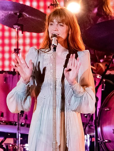 Who is the main lyricist for Florence and the machine's songs?