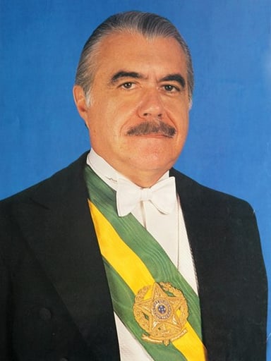 In what year did Sarney assume the presidency of Brazil?