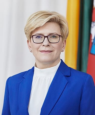 When did Ingrida Šimonytė take office as Prime Minister?
