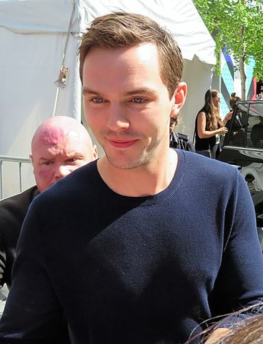 In which year was Nicholas Hoult included in Forbes 30 Under 30?