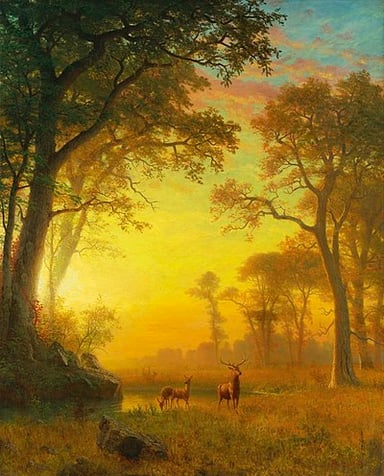 Bierstadt was a key figure in which artistic movement?