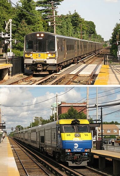 In which year was the Long Island Rail Road established?