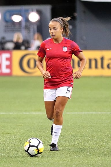 When did Mallory Swanson first appear for USWNT?