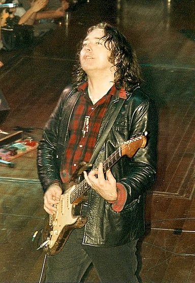 During which decades was Rory Gallagher most active in his music career?