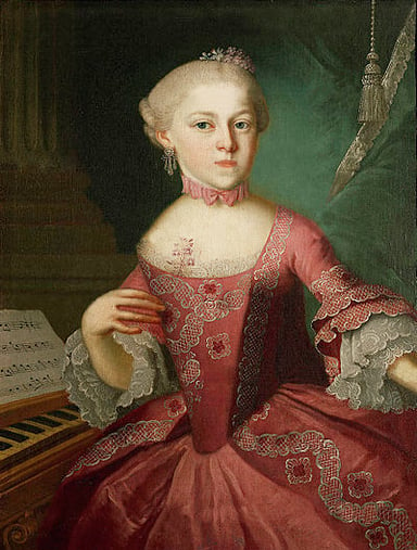 How many children did Maria Anna Mozart have?